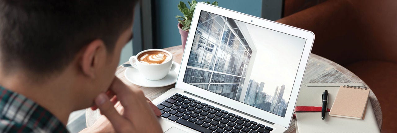 Person at Laptop